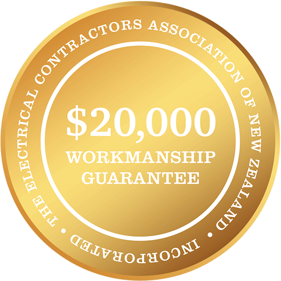 Workmanship guarantee badge